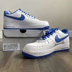 #Nike #Air_force 1 Low Premium “ White Blue “
