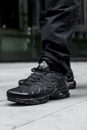 Nike #Air_max Plus Tn “#Triple_black” #Low Shoes