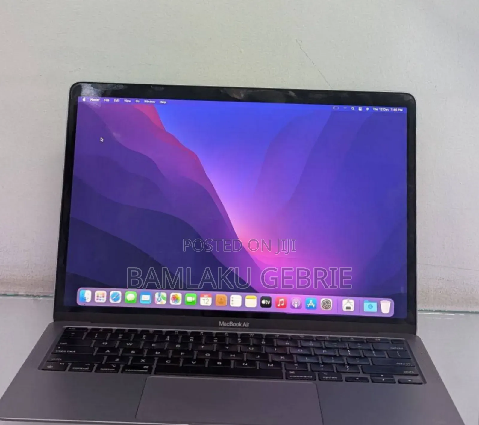 New Laptop Apple MacBook Air 2020 M1 8GB Apple M1 SSD 512GB