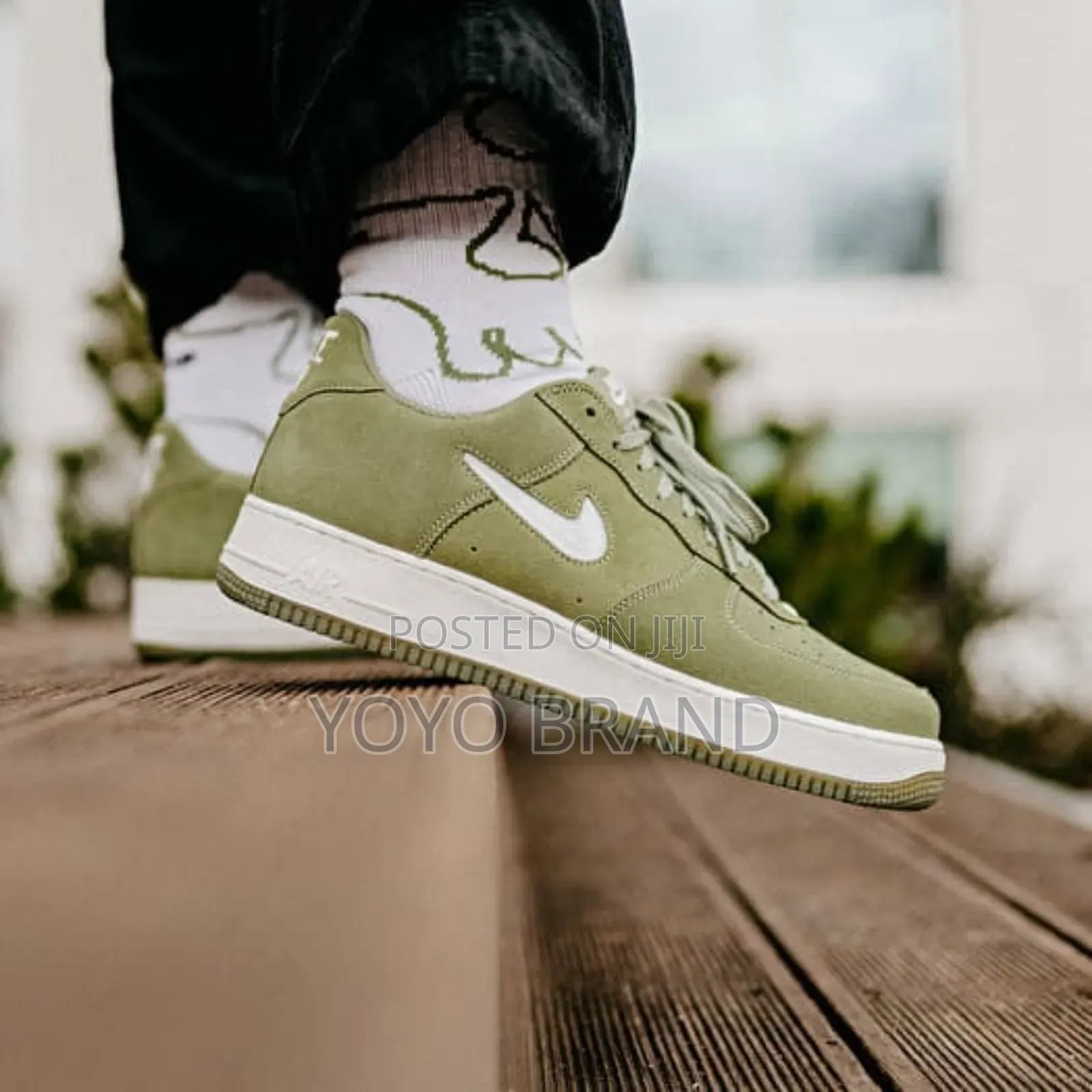 Nike Air Force 1 Low Jewel Green Fashion Sneaker