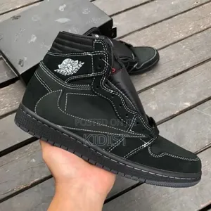 #Nike Air Jordan 1 High Og Travis Scott “Black Phantom “