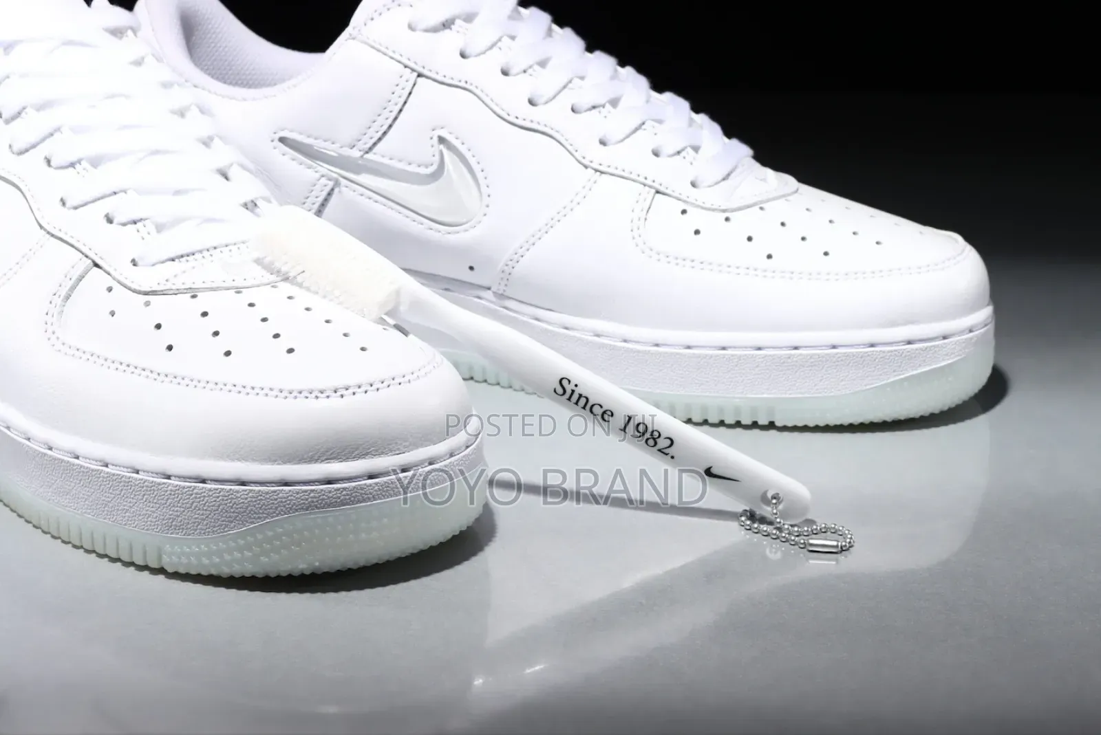 Nike Air Force 1 Low Jewel White Fashion Sneaker Shoes
