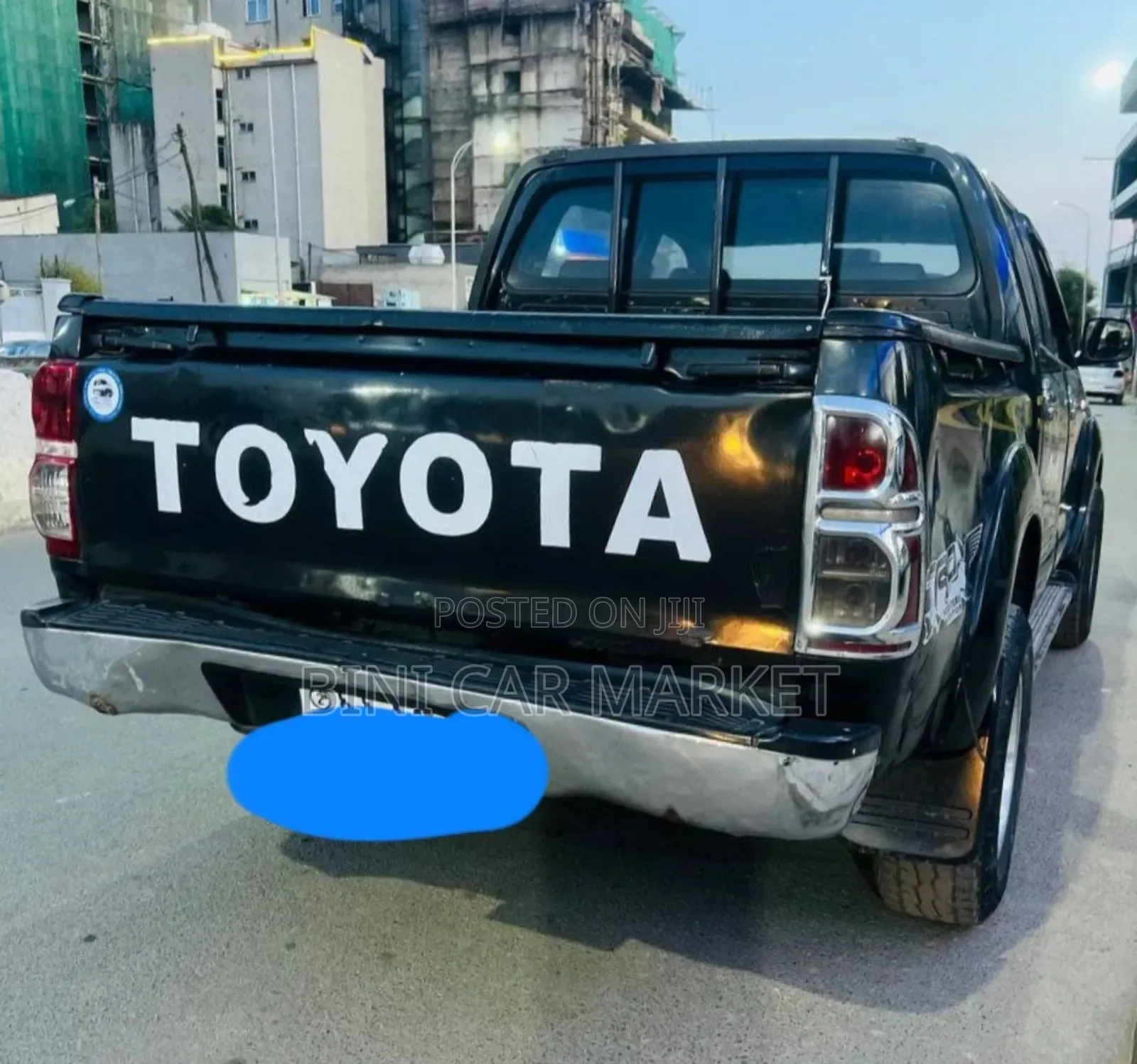 Toyota Hilux 2.5 D-4D Double Cab 2008 Black