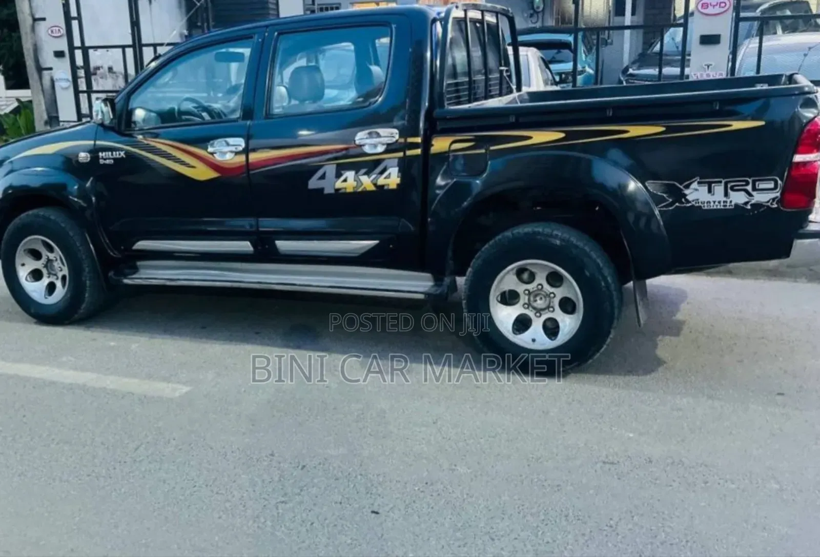 Toyota Hilux 2.5 D-4D Double Cab 2008 Black