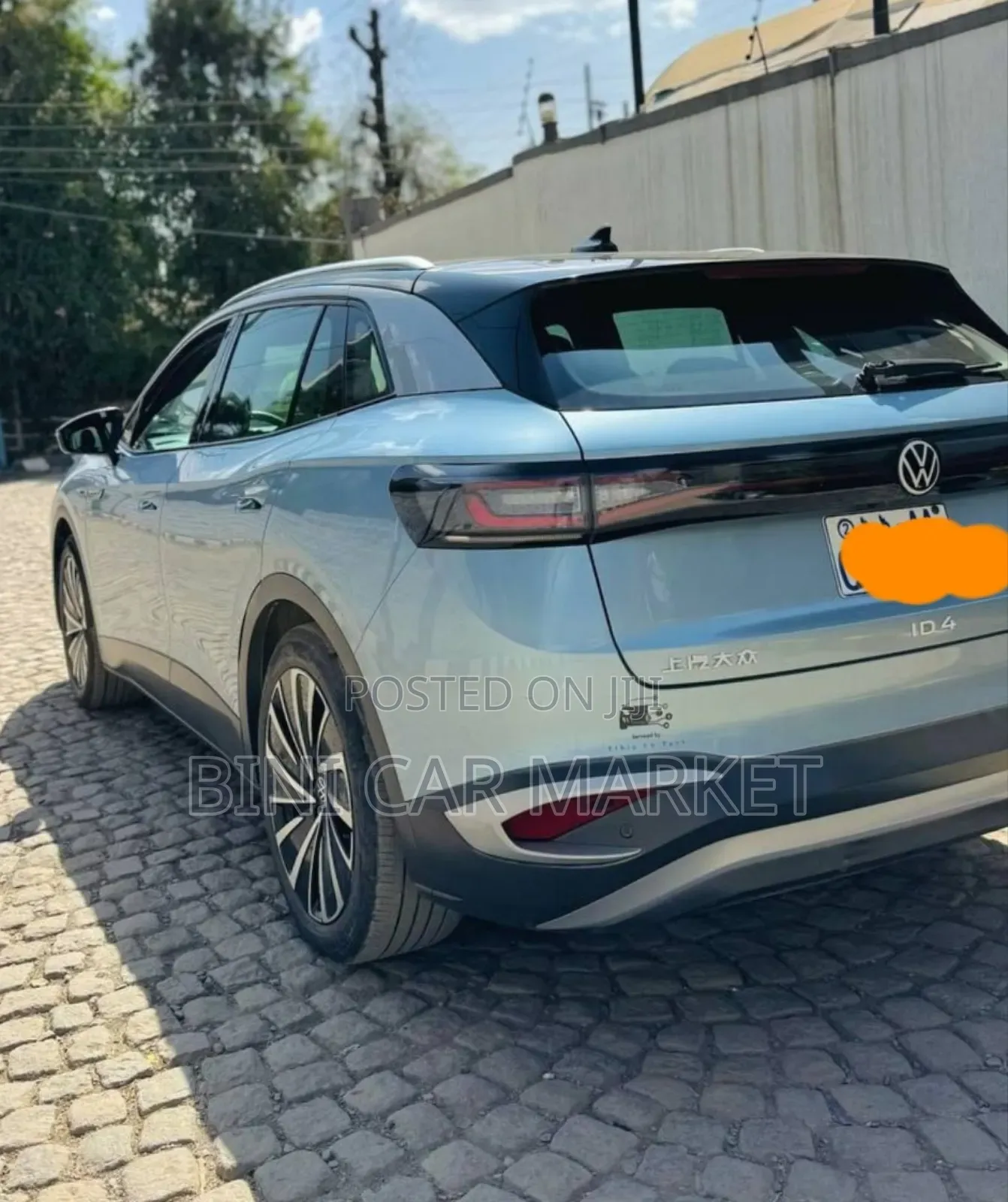 Volkswagen ID.4 X 77 kWh RWD 2022 Blue