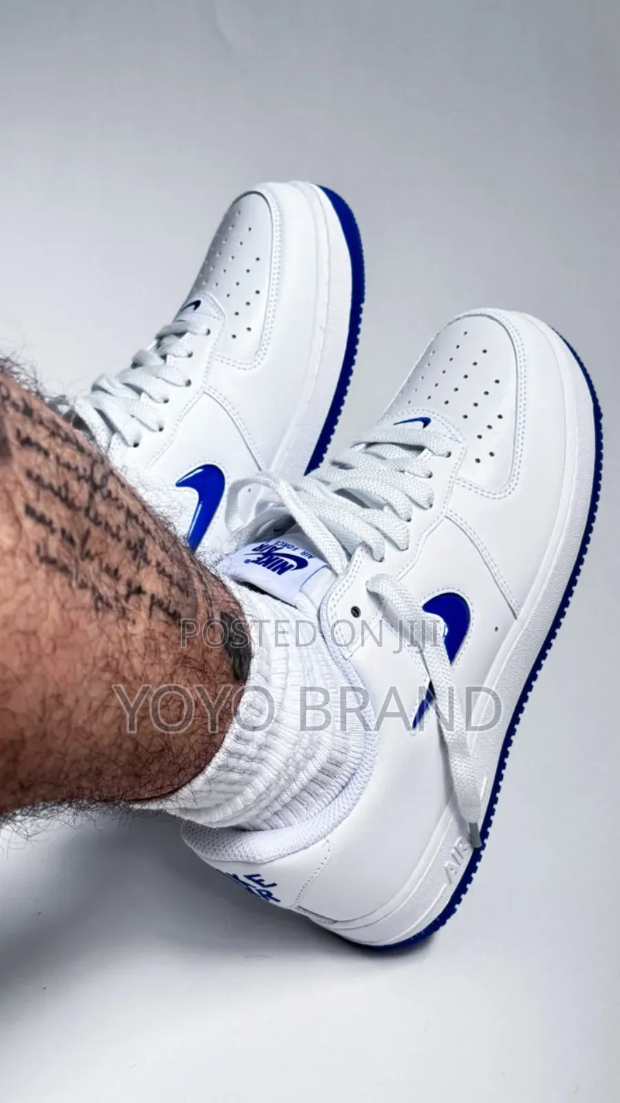 Nike Air Force 1 Low Jewel Blue Fashion Sneaker