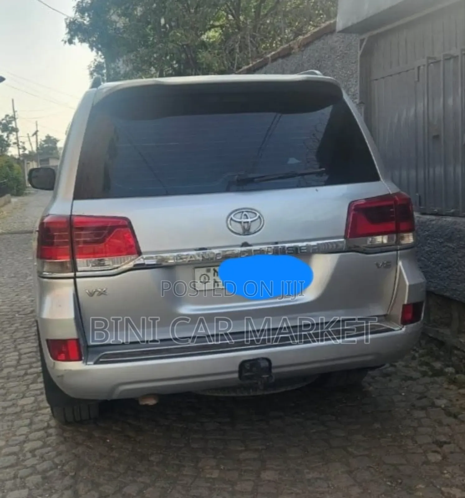 Toyota Land Cruiser 2012 Silver