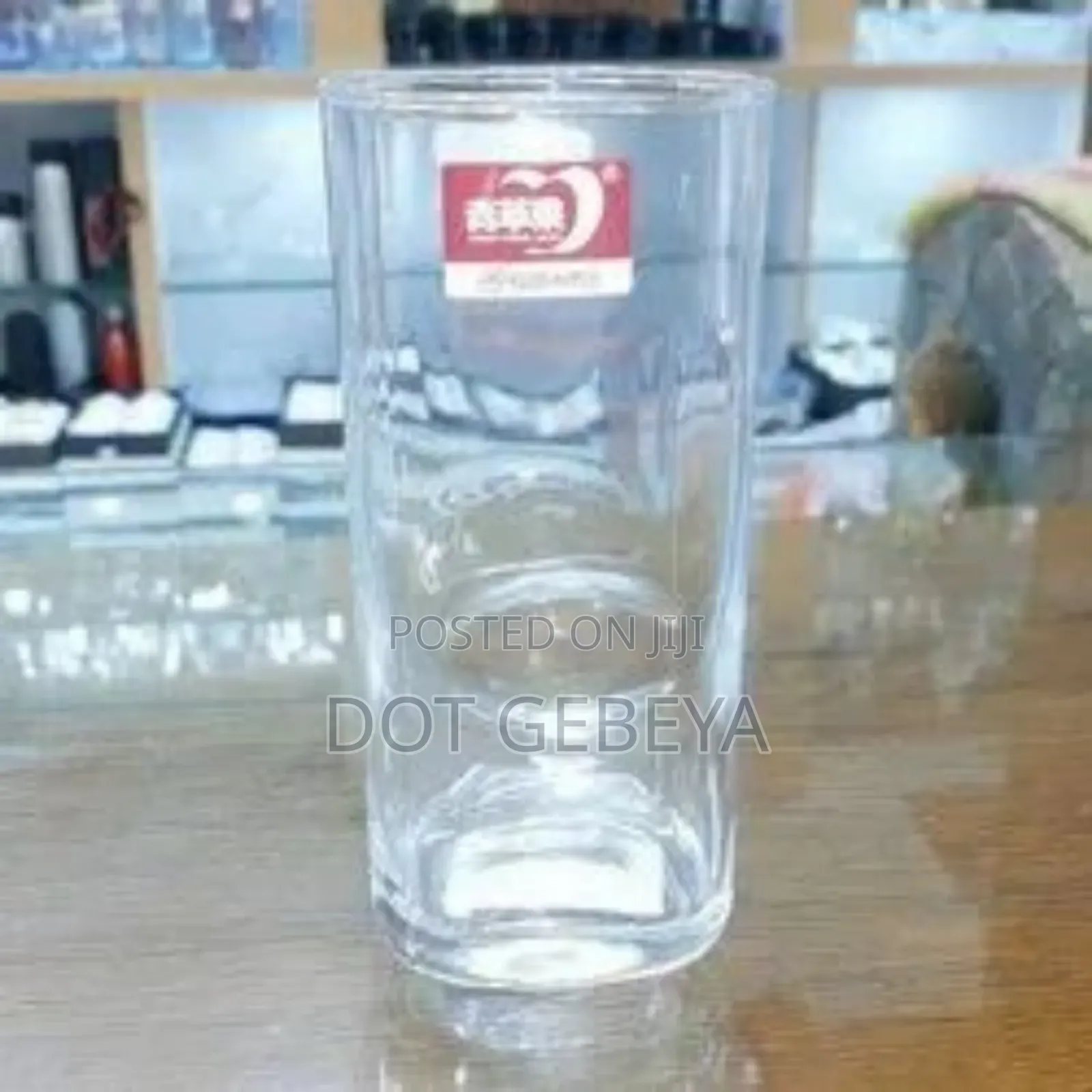 Water Glasses Red Cherry