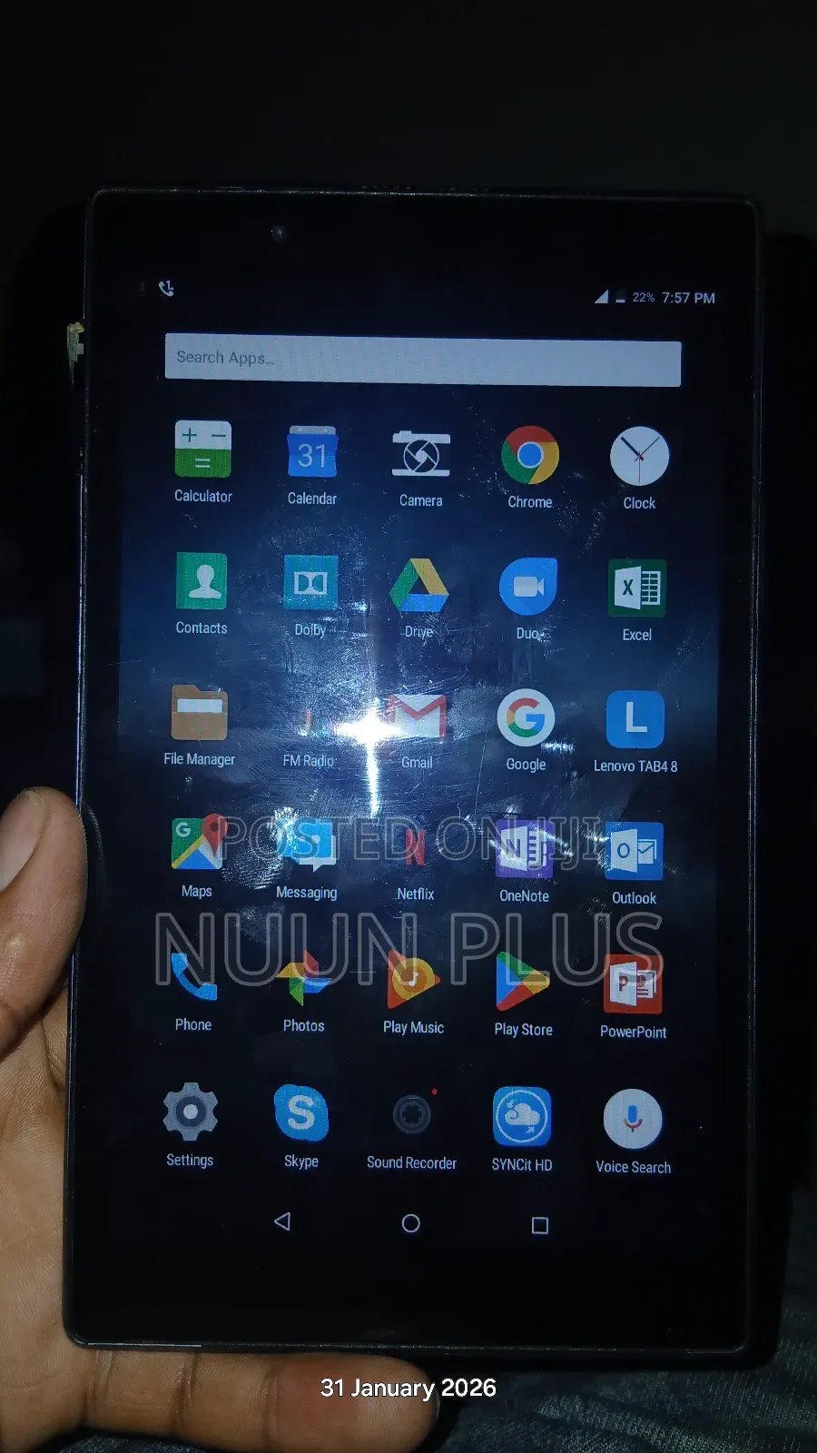 Lenovo Pad 16 GB Black