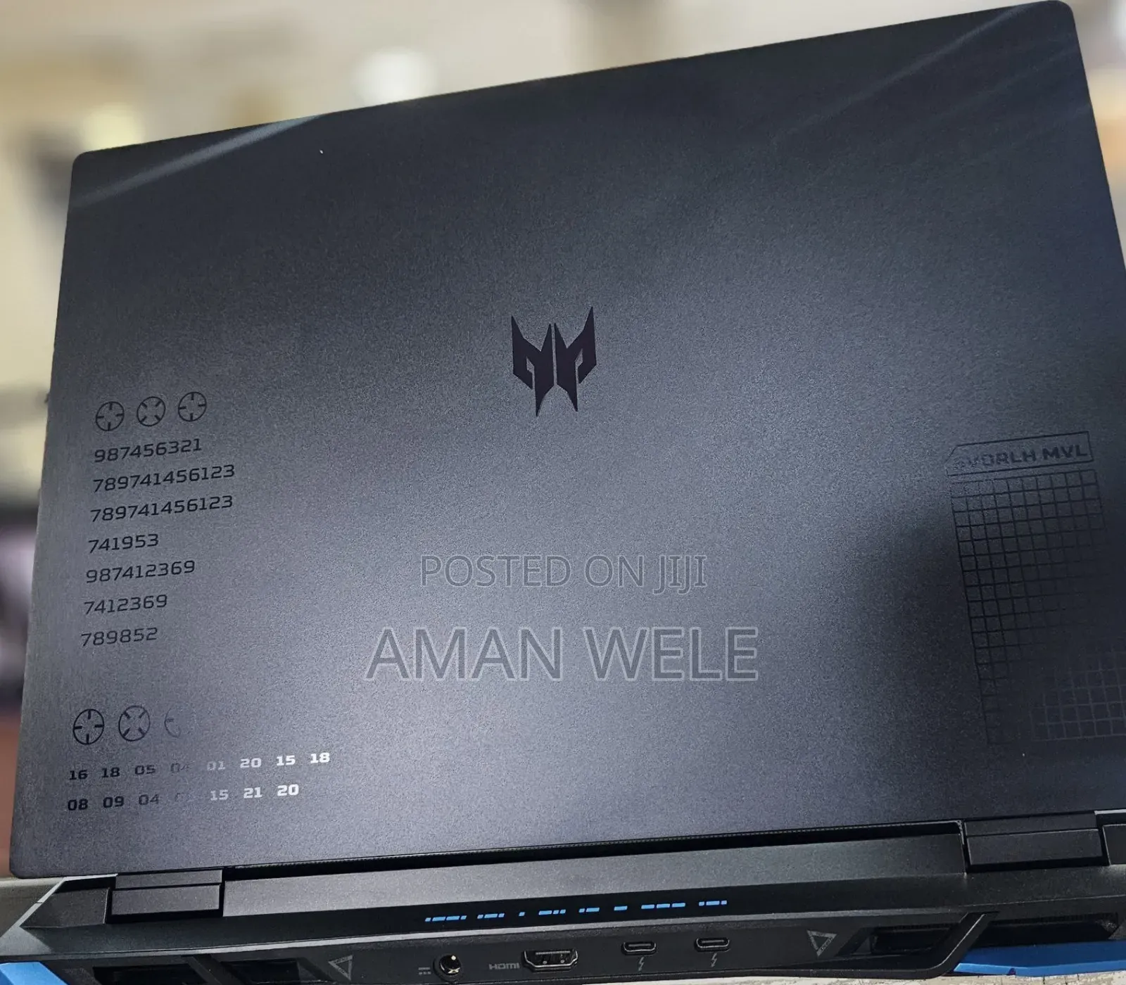 New Laptop Acer Predator Helios 300 16GB Intel Core I5 SSD 512GB