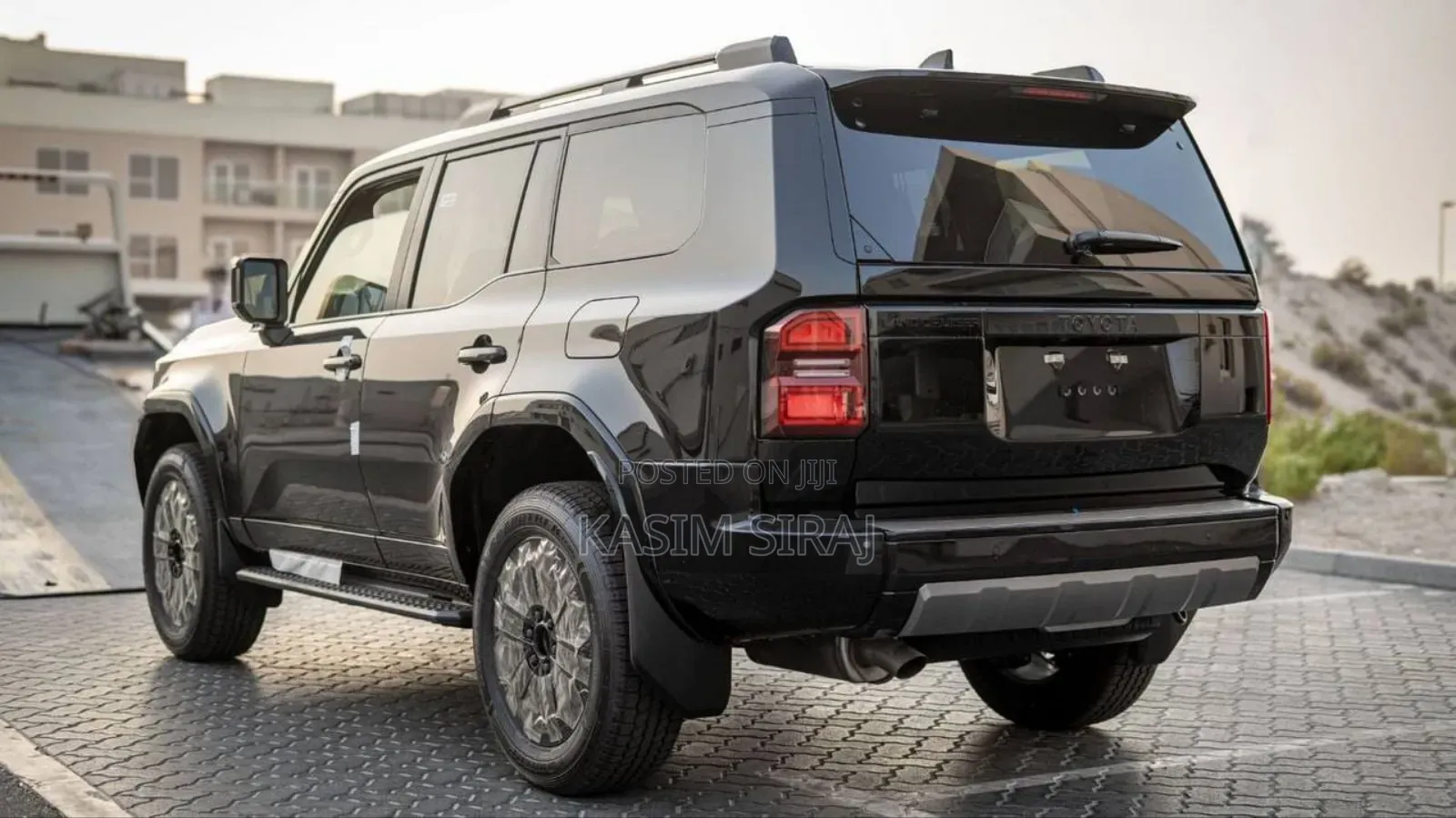 New Toyota Land Cruiser Prado 2.4 Hybrid 2025 Black