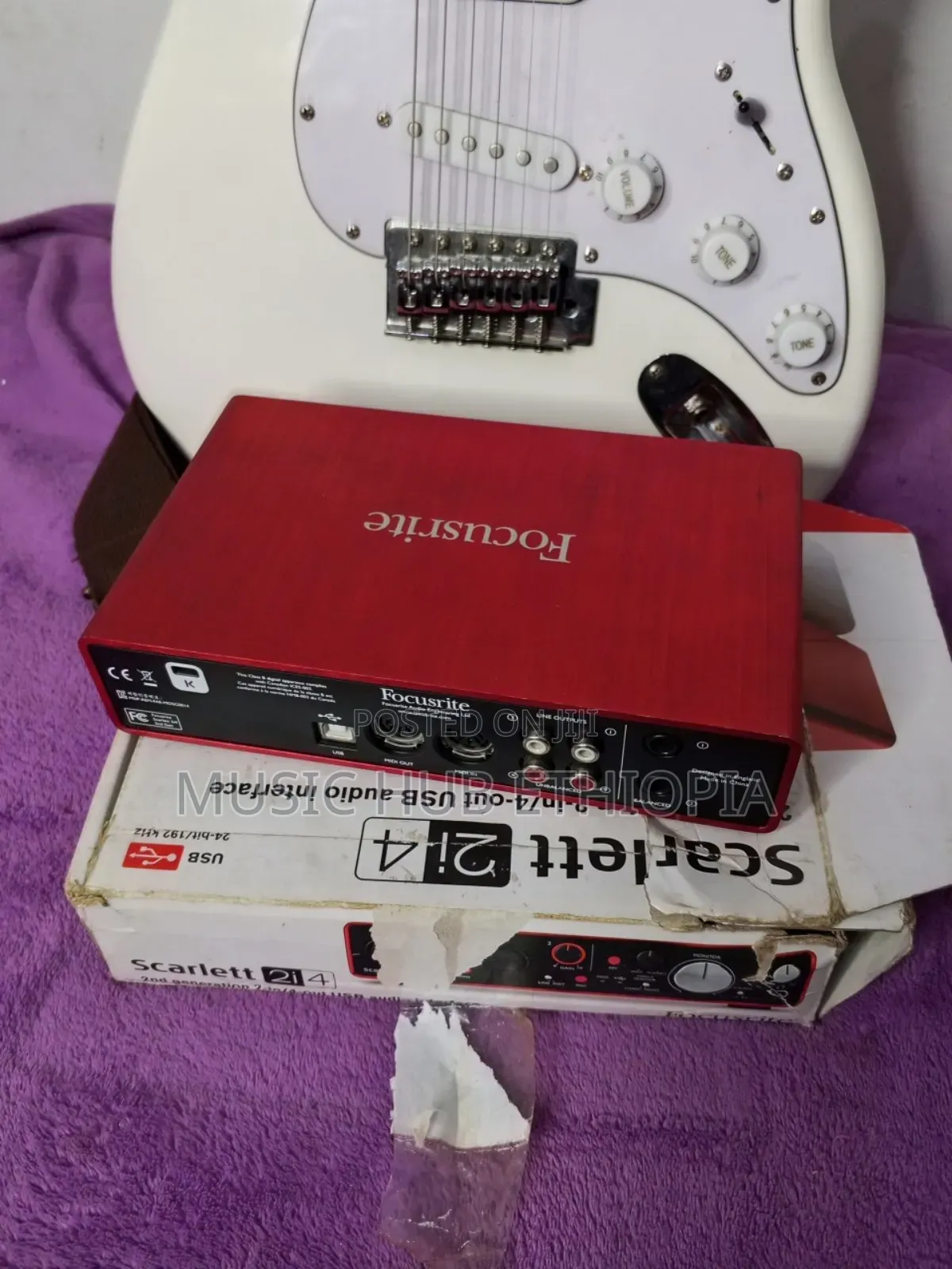 Focusrite 2i4 Sound Card