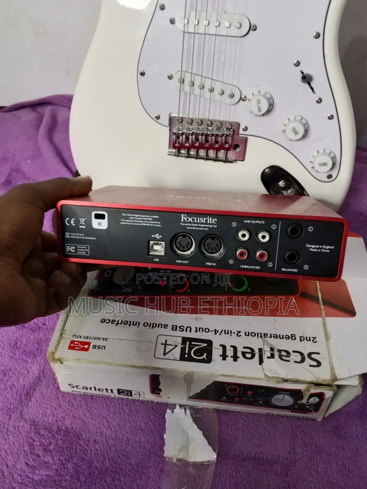 Focusrite 2i4 Sound Card