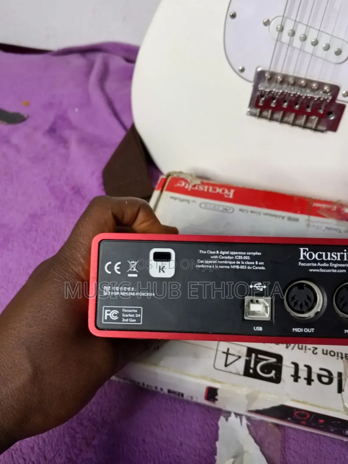 Focusrite 2i4 Sound Card