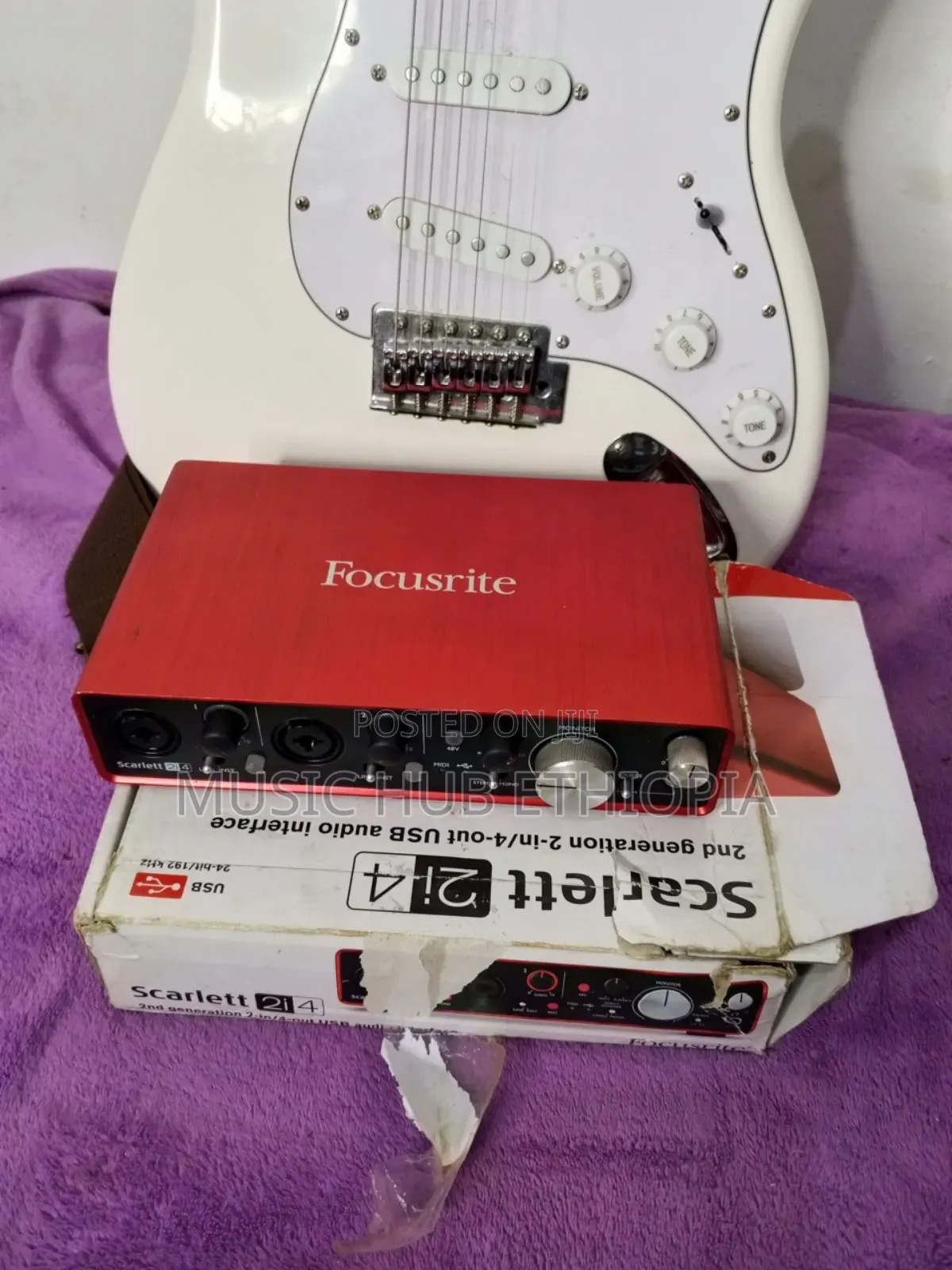 Focusrite 2i4 Sound Card