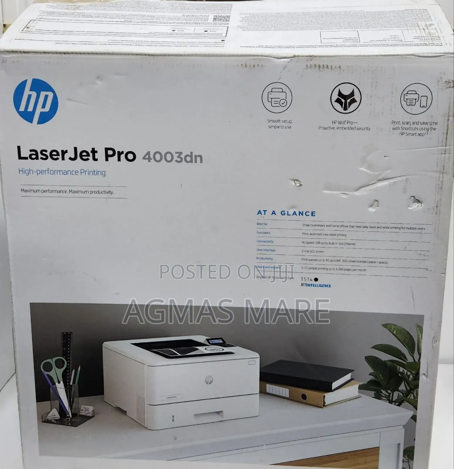 Hp Laserjet Pro M4003dn Printer High-Speed Performance