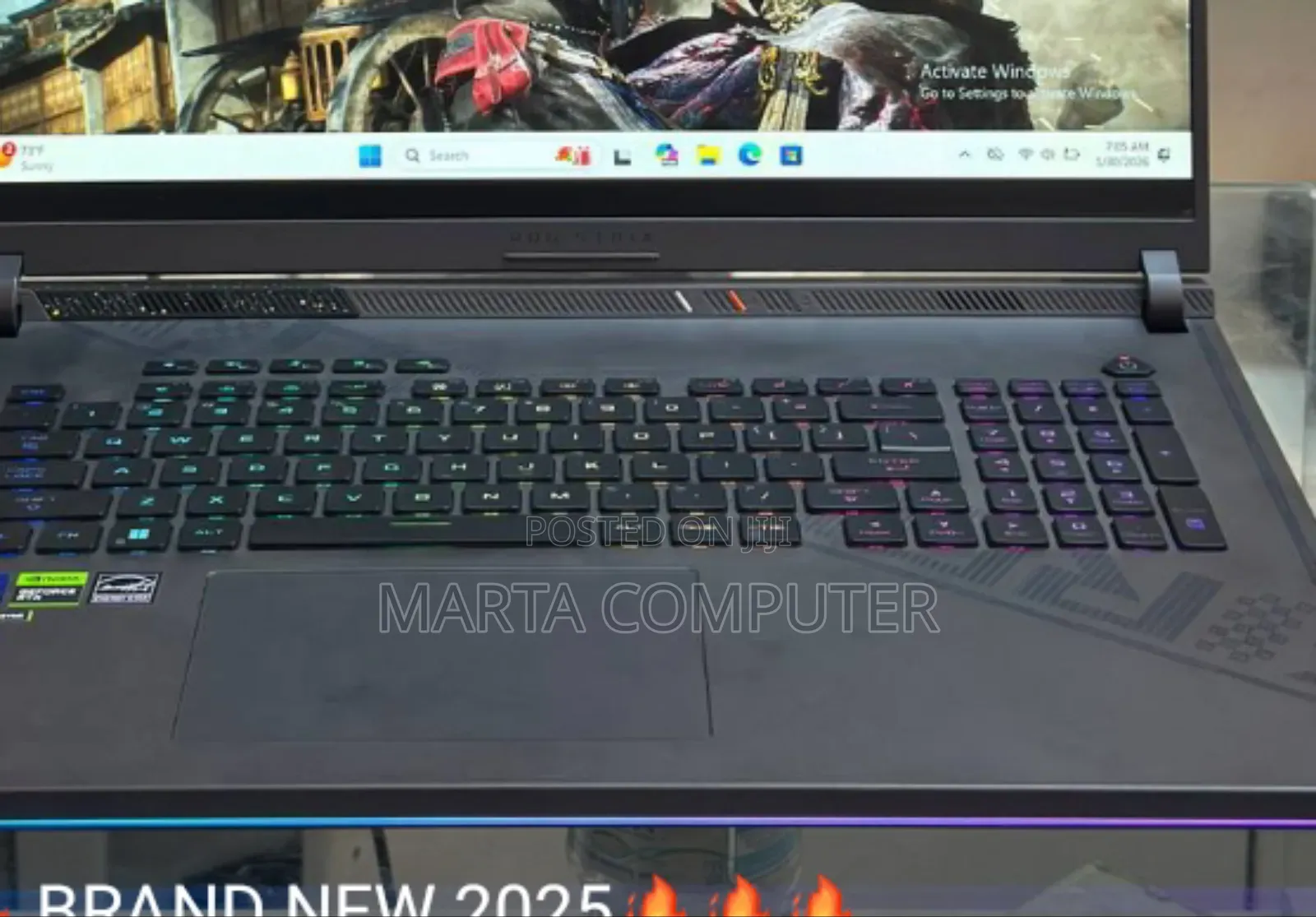 New Laptop Asus ROG Strix G17 16GB Intel Core I9 SSD 1T