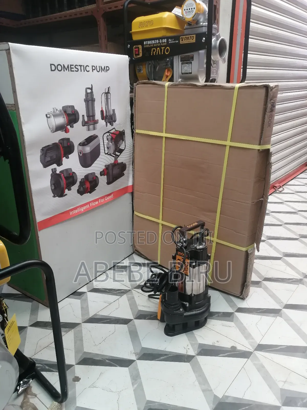 Ingco 2hp Submersible Pump