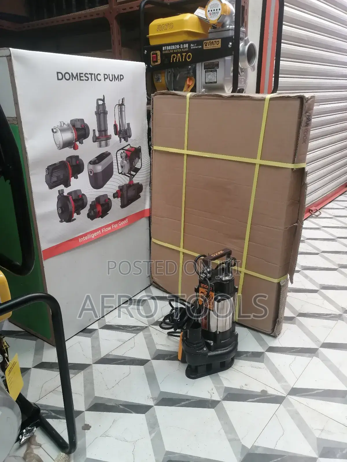Ingco 2hp Submersible Pump