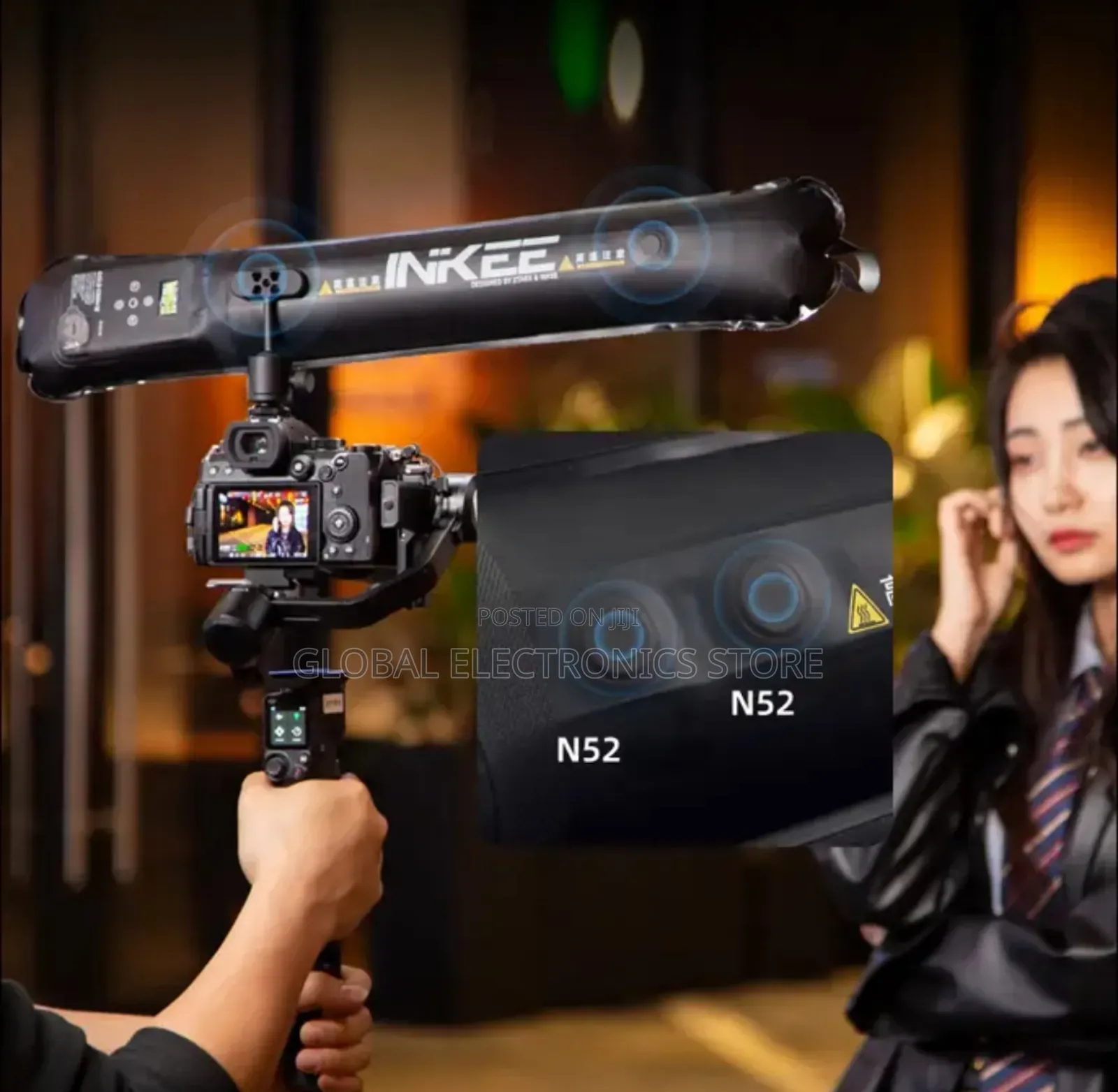 Inkee Gold Crow 12 Inflatable Tube Light Photography Portable Magnetic