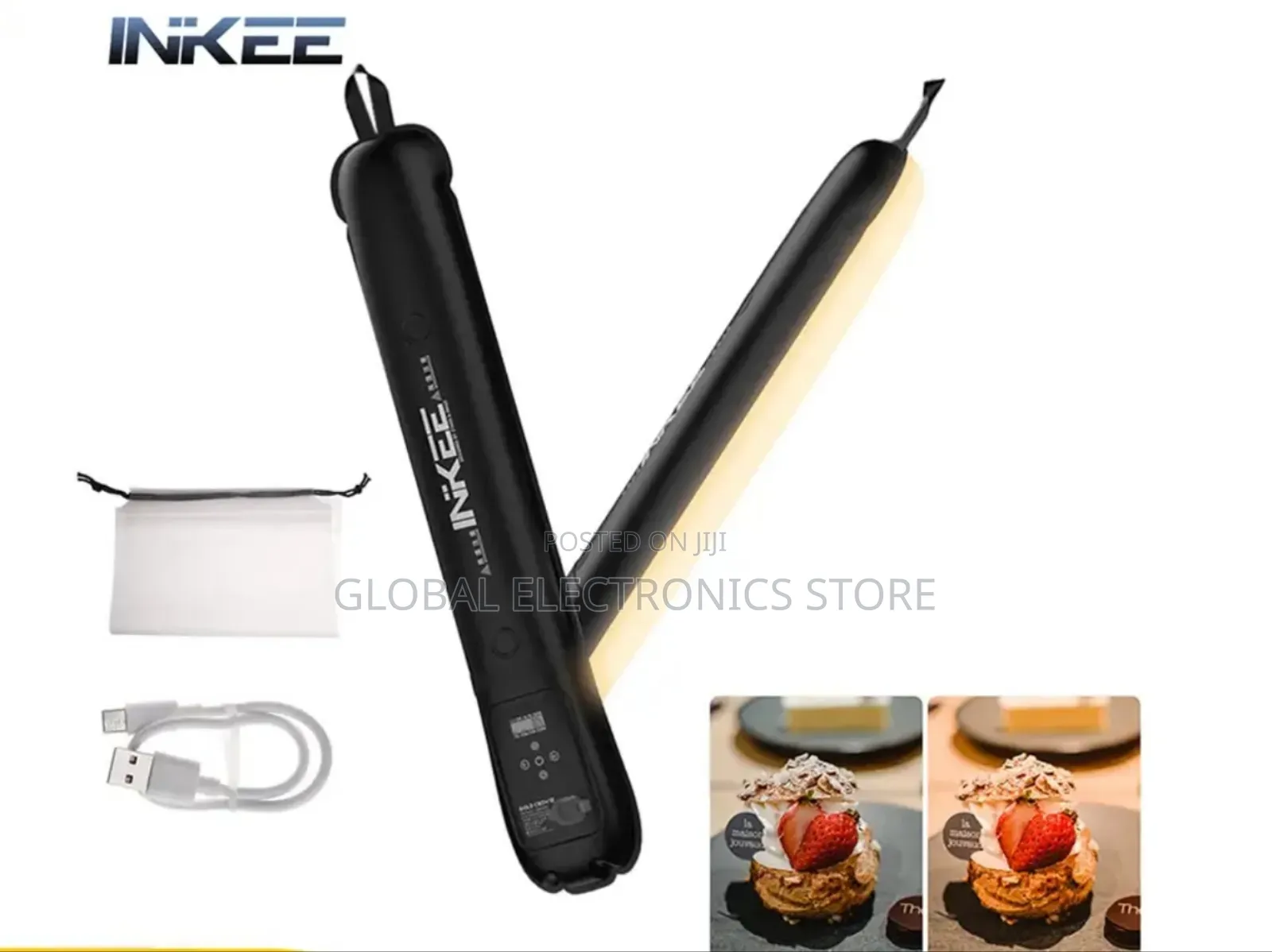 Inkee Gold Crow 12 Inflatable Tube Light Photography Portable Magnetic
