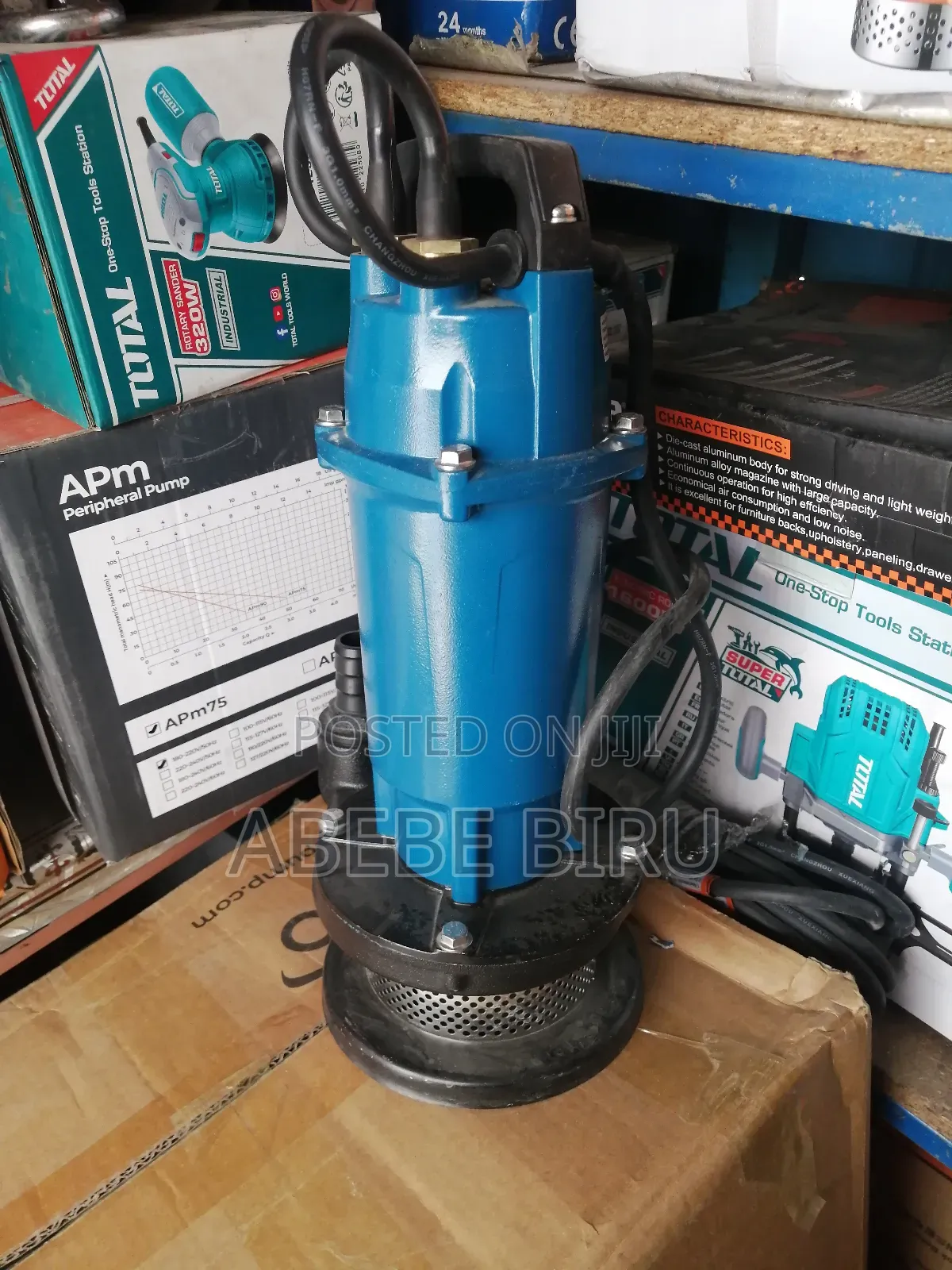 Aquastrong 1hp Submersible Pump