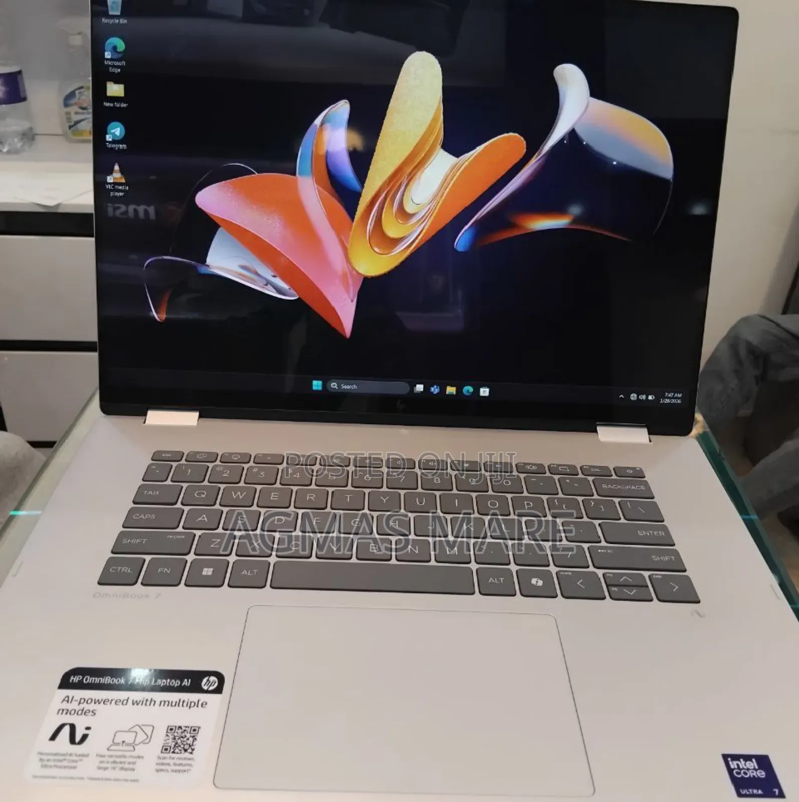 New Laptop HP OmniBook 7 16" 16GB Intel Core Ultra 7 SSD 1T