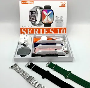 Keqiwear Germany Series 10 Smart Watch With Airoods and 7 Straps