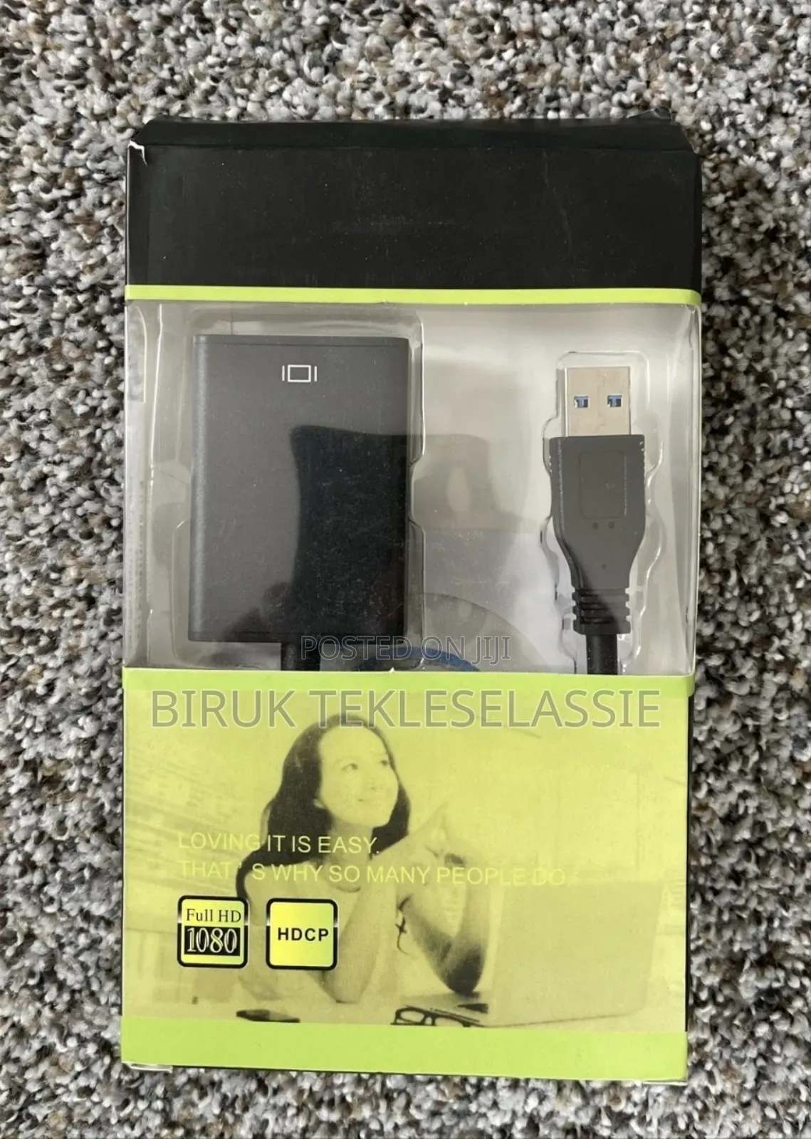 Usb 3.0 to Hdmi Converter Black