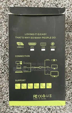 Usb 3.0 to Hdmi Converter Black