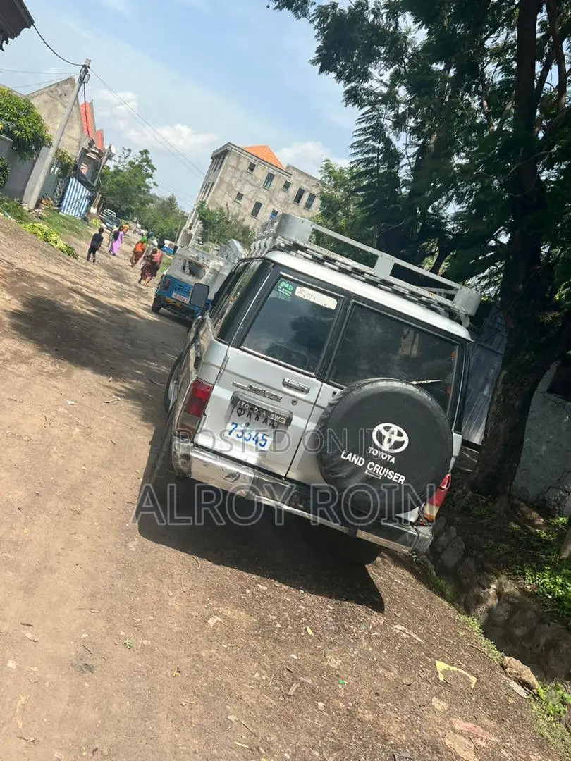 Toyota Land Cruiser 1995 Silver