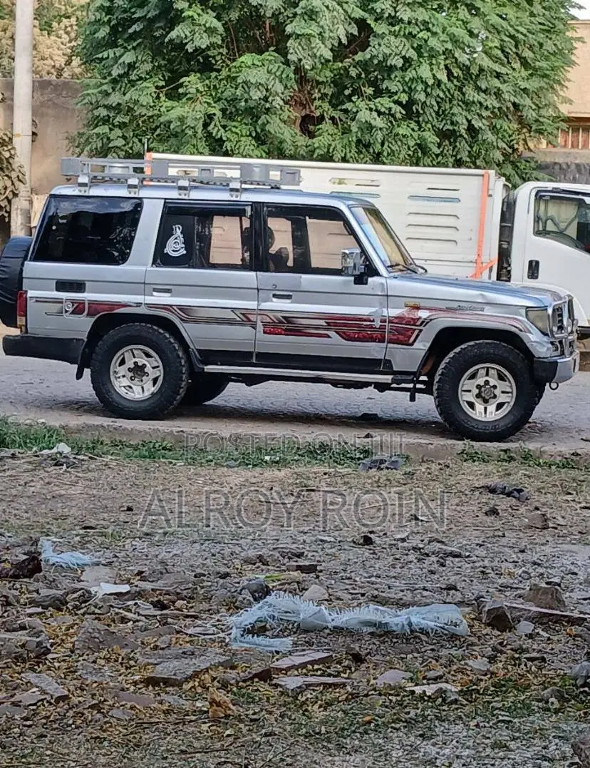 Toyota Land Cruiser 1995 Silver