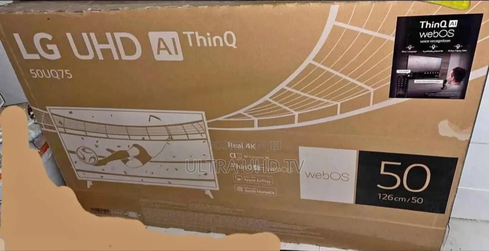 Lg 50uq75 50-Inch Uhd Smart Tv. Display: 50-Inch (126cm)