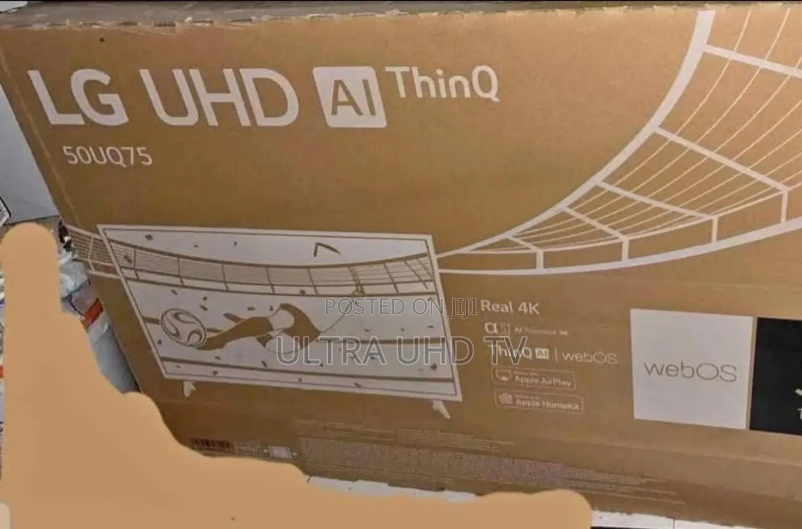 Lg 50uq75 50-Inch Uhd Smart Tv. Display: 50-Inch (126cm)