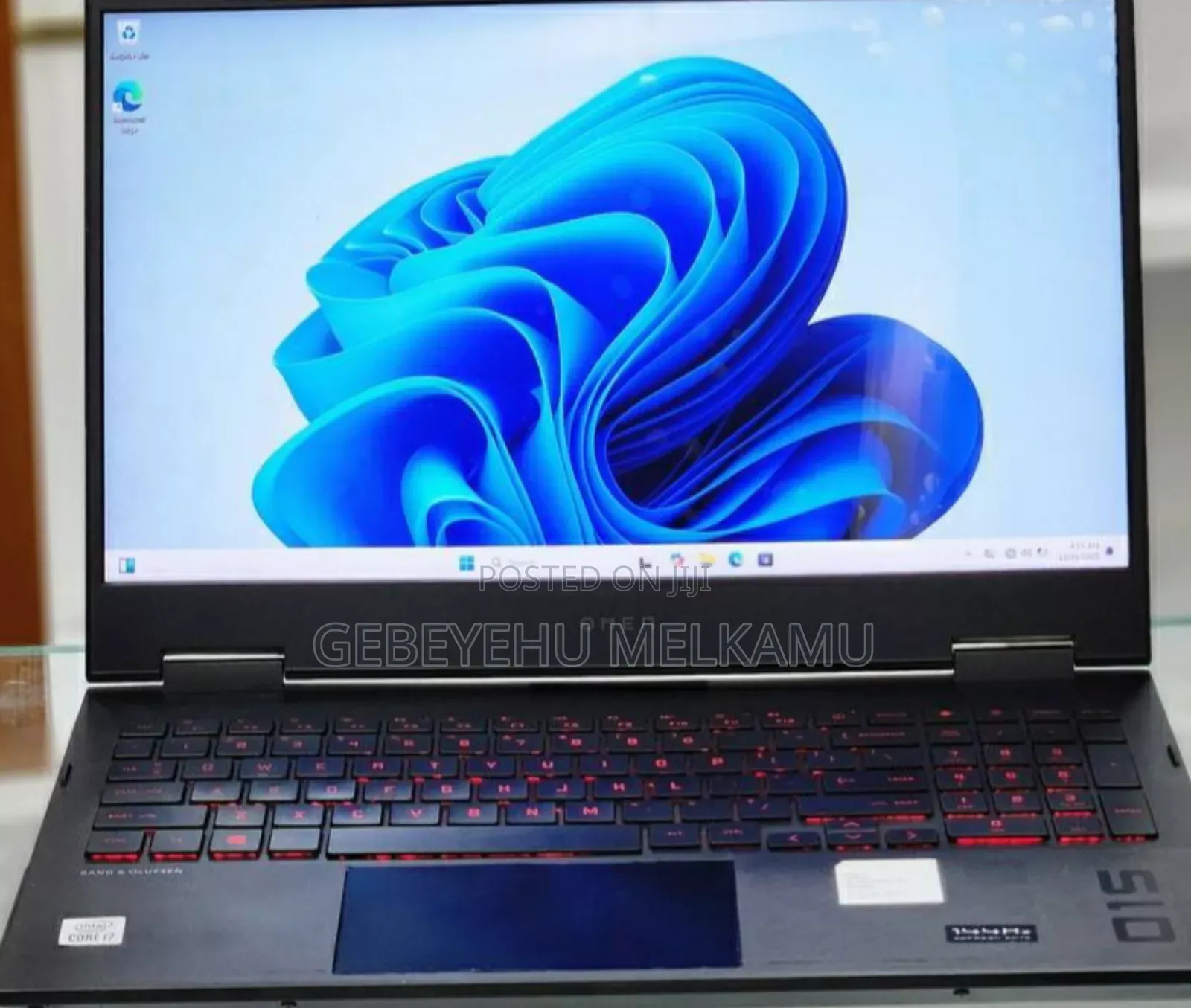 New Laptop HP Omen 15 16GB Intel Core I7 SSD 512GB