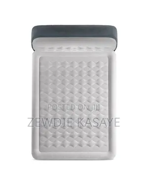 Intex Deluxe Ultra Air Mattress 18" Queen W/ Built-in Electric Pump