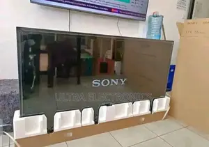Sony Bravia Tv, Likely a 65-Inch Model From the X7k Series.