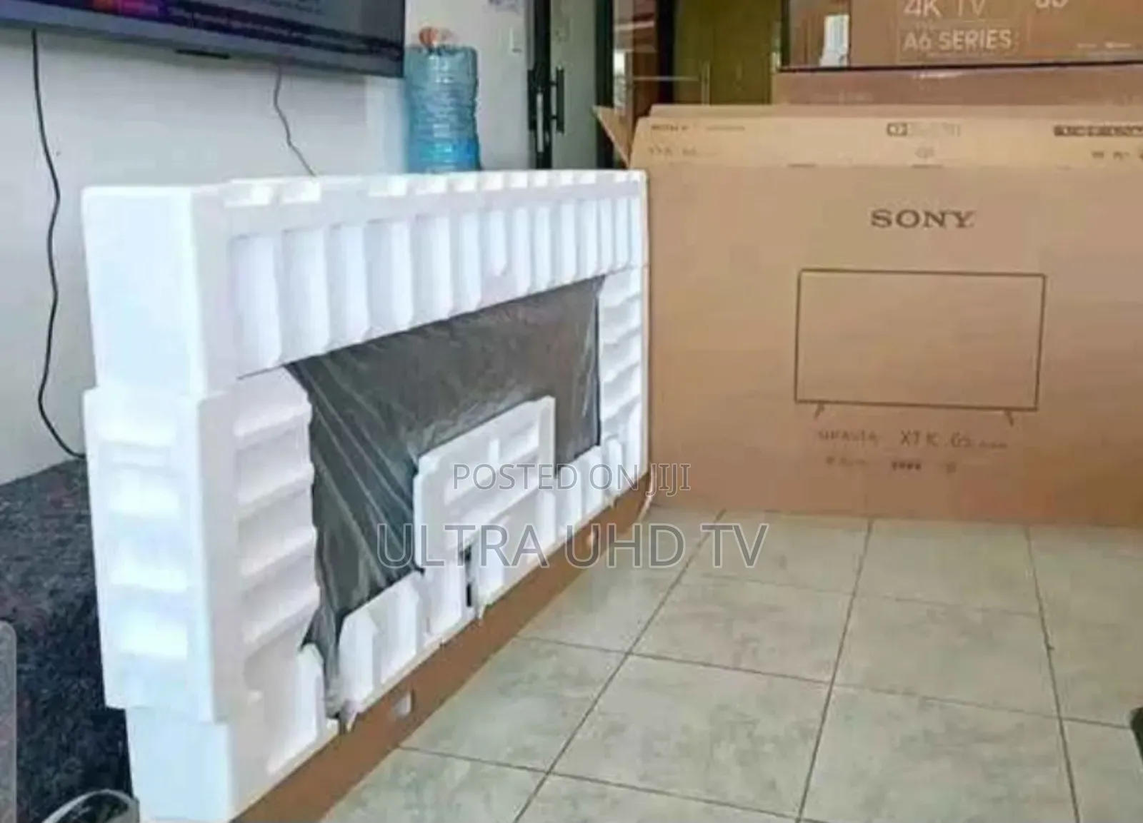 Sony Bravia Tv, Likely a 65-Inch Model From the X7k Series.
