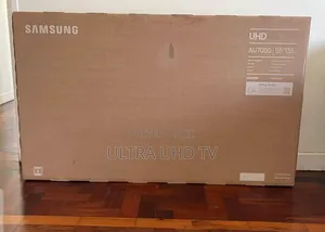 Samsung Uhd Au7000 55-Inch Tv. It Is a Uhd Smart Led Tv With A