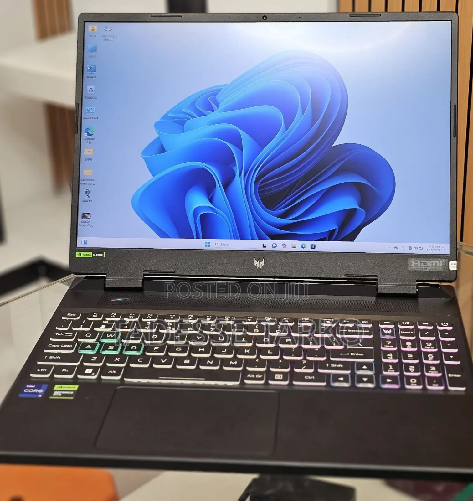 New Laptop Acer Predator Helios 300 16GB Intel Core I5 SSD 512GB