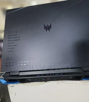 New Laptop Acer Predator Helios 300 16GB Intel Core I5 SSD 512GB