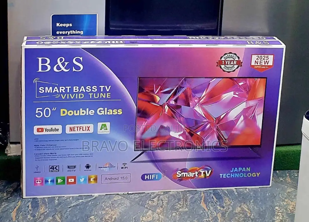 B S Tv 50” – Double Screen | Japan Technology!