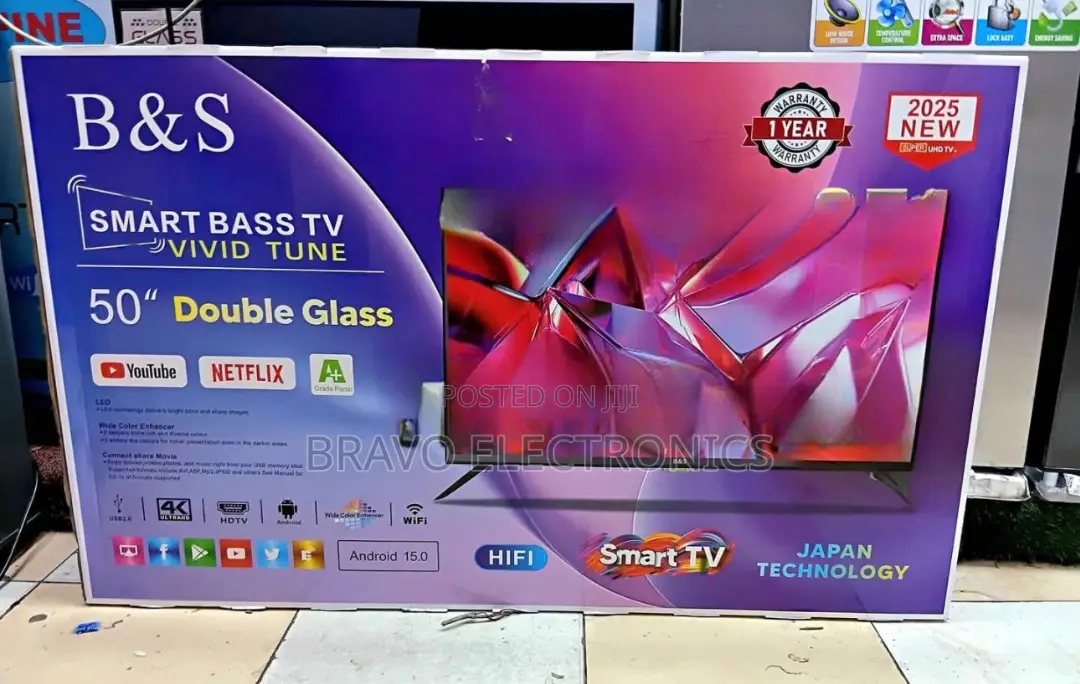B S Tv 50” – Double Screen | Japan Technology!