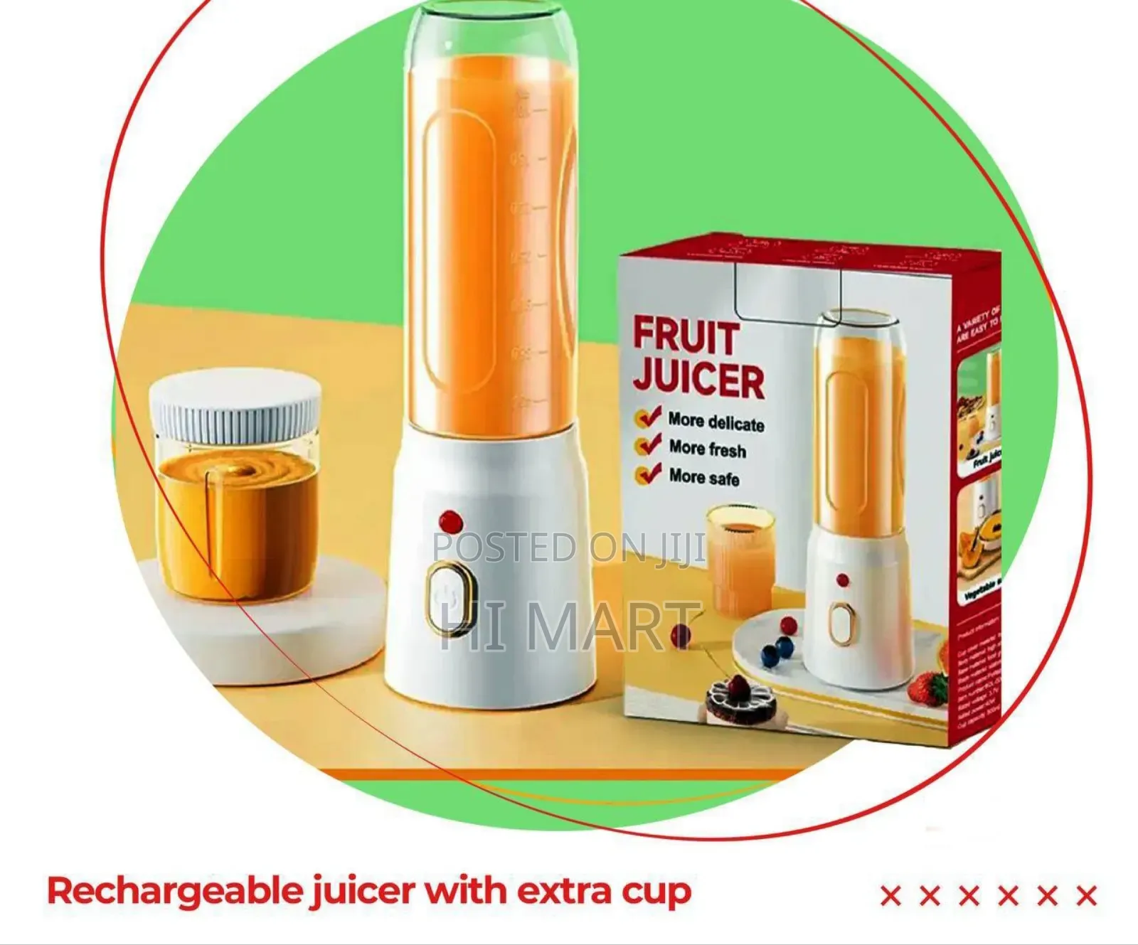Rechargeable Mini Juicer(600ml)