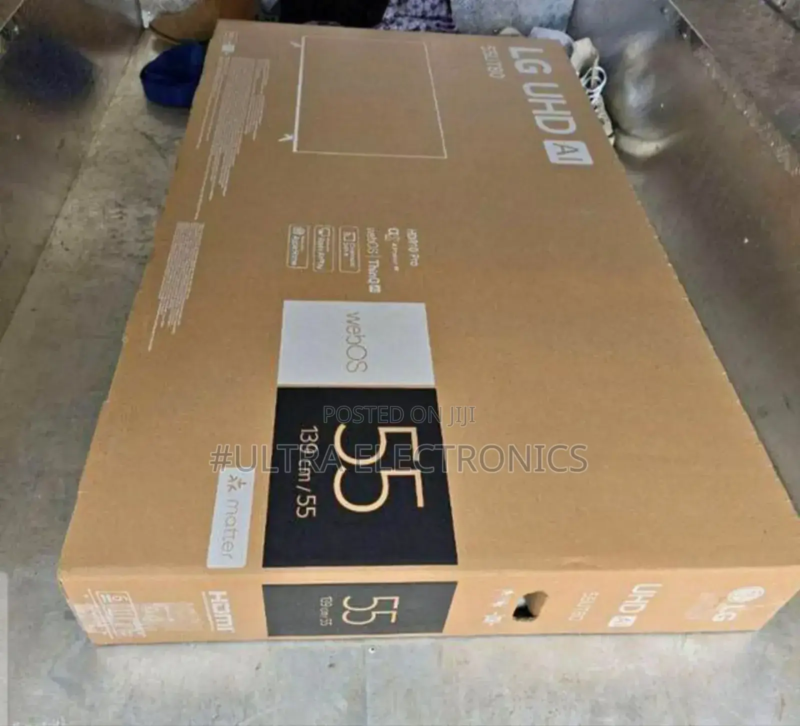 Lg 55-Inch Uhd Ai Thinq Smart Tv, Model 55ut80. Key Features Include:
