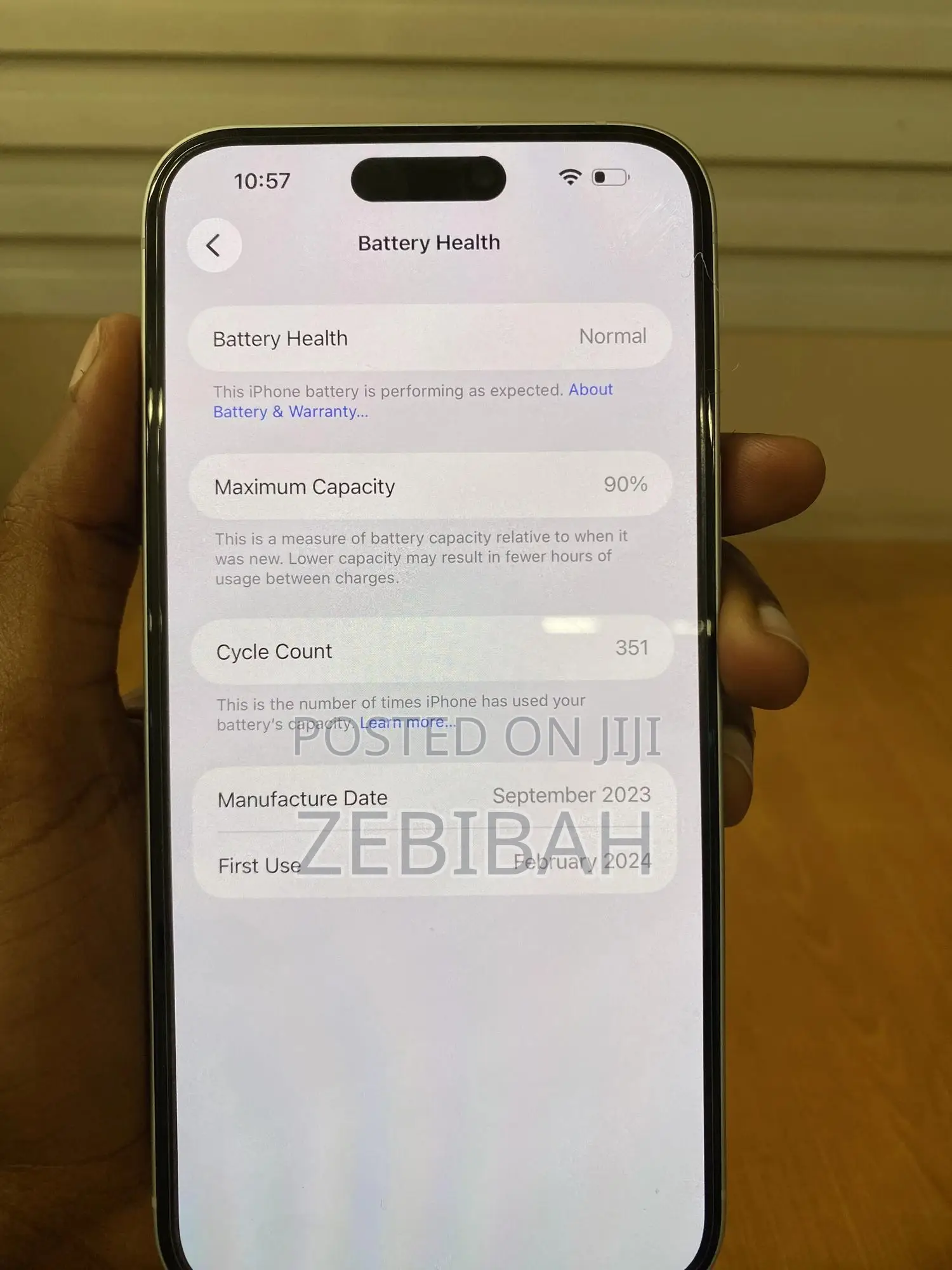 Apple iPhone 15 Plus 128 GB White