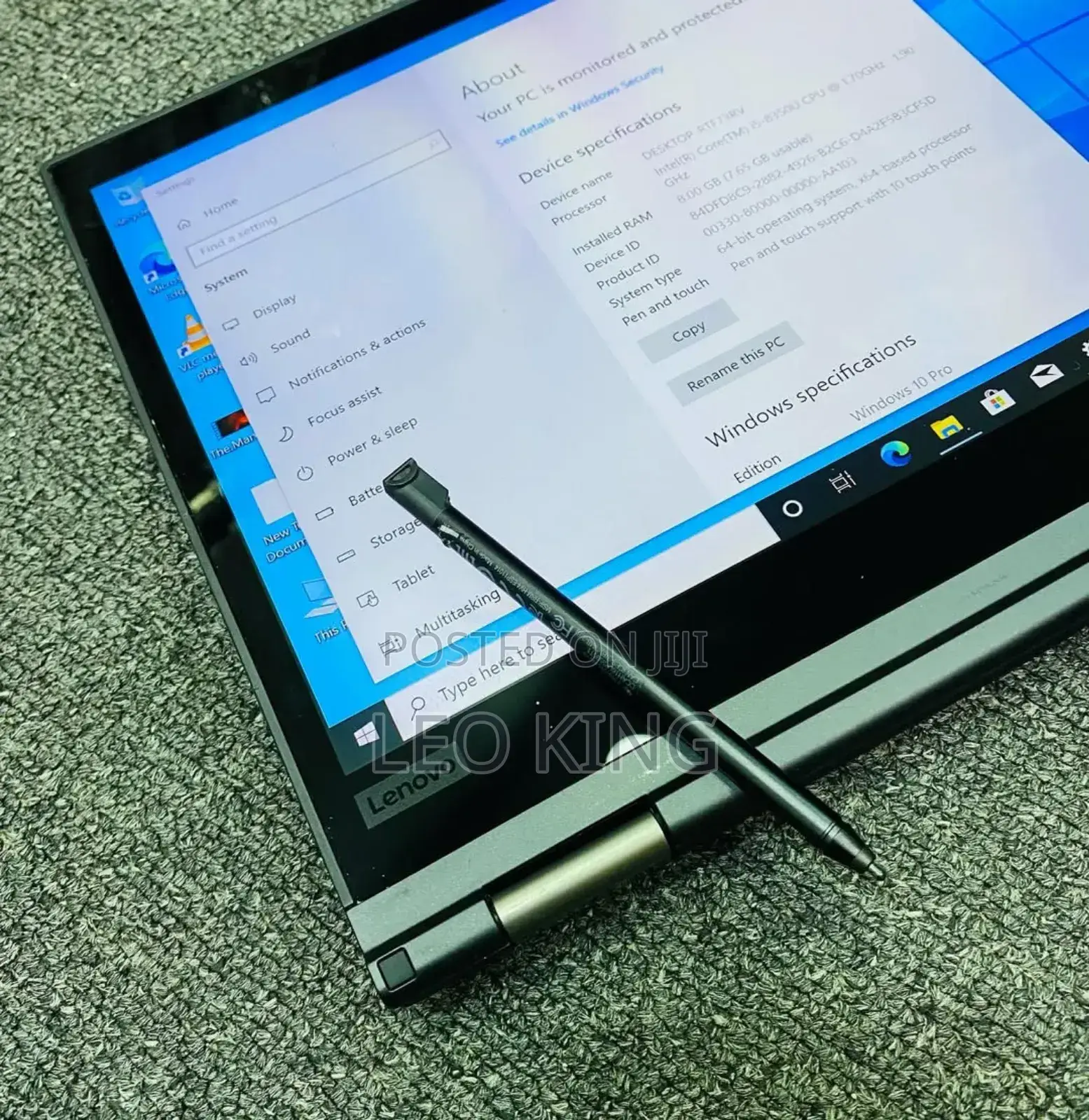 Laptop Lenovo ThinkPad X380 Yoga 16GB Intel Core I5 SSD 512GB