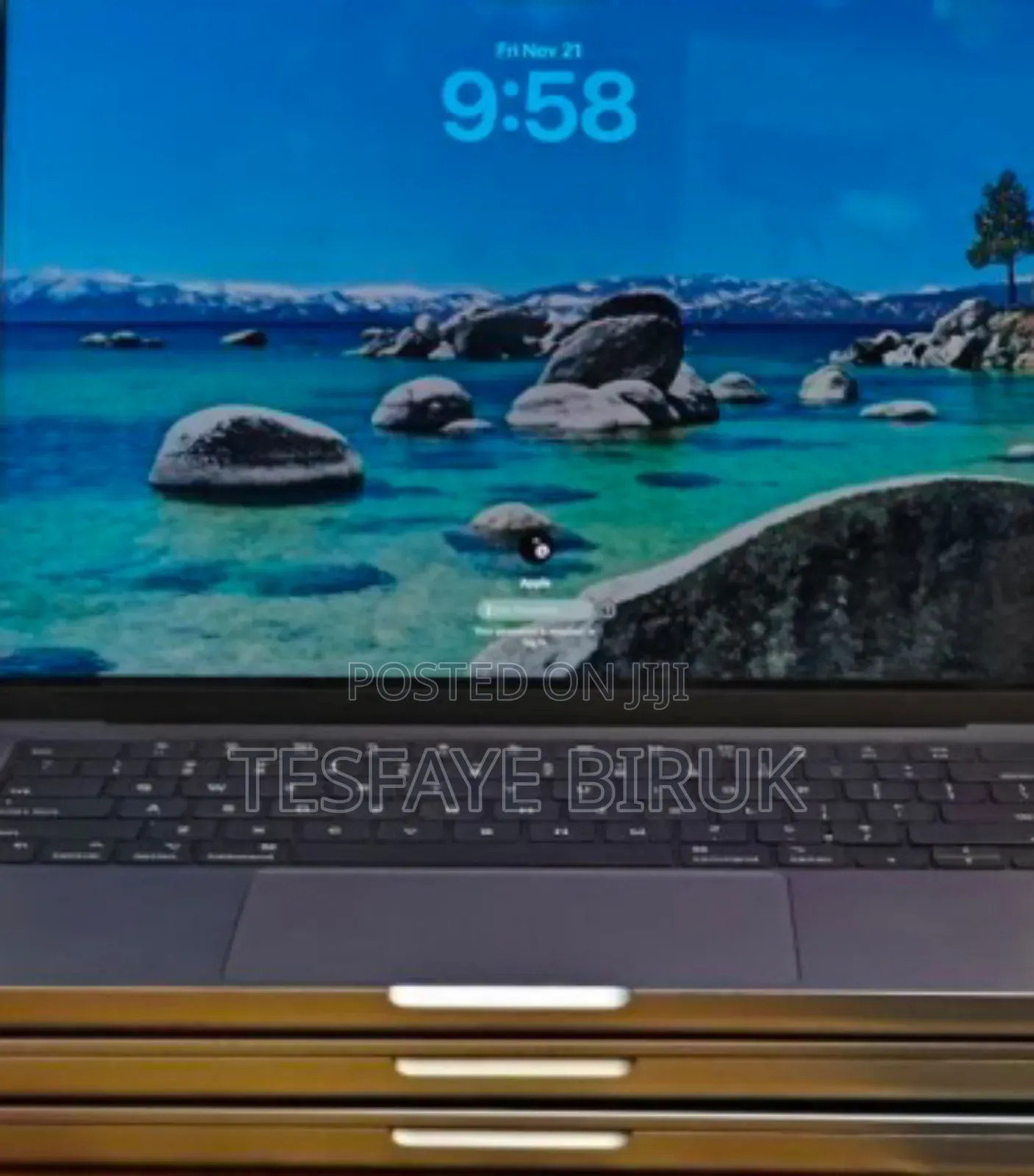 New Laptop Apple MacBook Pro M1 32GB SSD 512GB