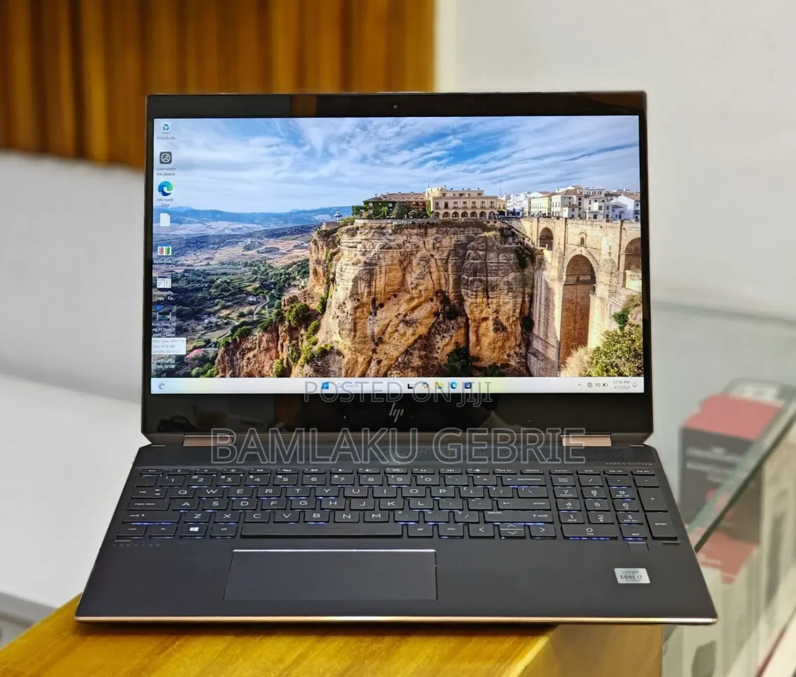 New Laptop HP Spectre X360 16GB Intel Core I7 SSD 512GB