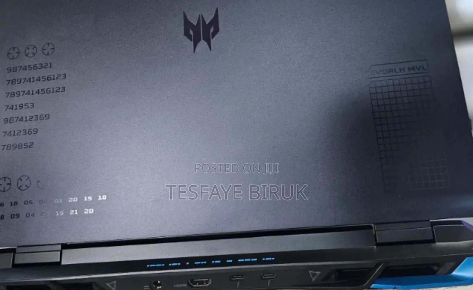 New Laptop Acer Predator Helios 300 16GB Intel Core I5 SSD 512GB